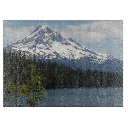 Schilderachtig Mount Hood Landscape Snijplank (Voorkant)