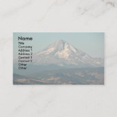 Schilderachtig Mount Hood Landscape Visitekaartje (Voorkant)
