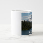 Schilderachtig Mount Hood Oregon Landscape Grote Koffiekop (Voorkant)