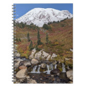 Schilderachtig Mount Rainier en Edith Creek Landsc Notitieboek (Voorkant)
