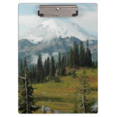 Schilderachtig Mount Rainier Landscape Klembord (Voorkant)