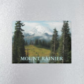 Schilderachtig Mount Rainier Landscape Magneet