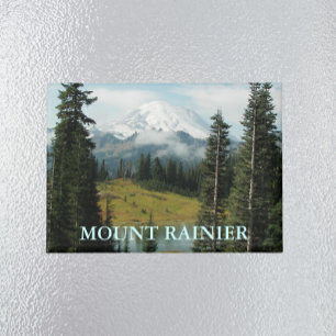 Schilderachtig Mount Rainier Landscape Magneet