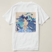 Schilderachtig Mountain Lake Adventure T-shirt (Design achterkant)