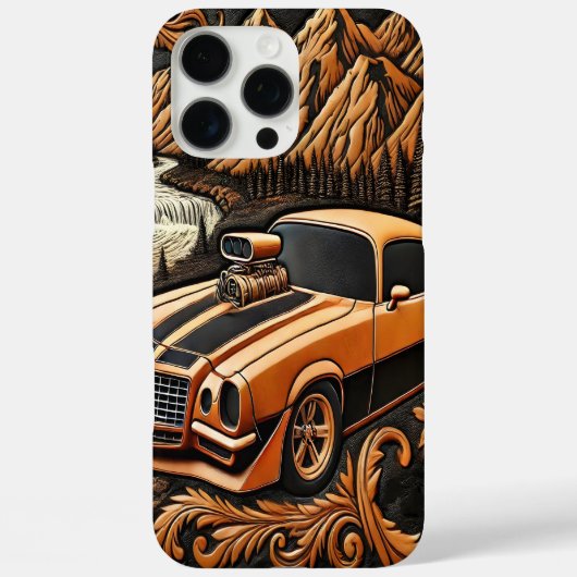 Schilderachtig Muscle Car in River Valley Case-Mate iPhone Case (Achterkant)