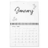 schilderachtig muur 2025 kalender (Jan 2027)
