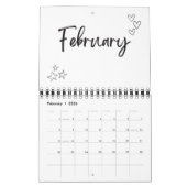 schilderachtig muur 2025 kalender (Feb 2026)