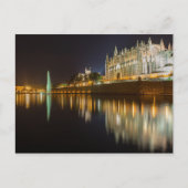 Schilderachtig nachtfoto van Mallorca, Spanje Briefkaart (Voorkant)