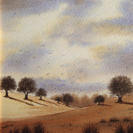 schilderachtig najaar landschap afbeelding origine koffiemok