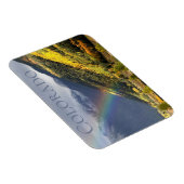 Schilderachtig Najaars Regenboog en Aspens Magneet (Rechterzijde)
