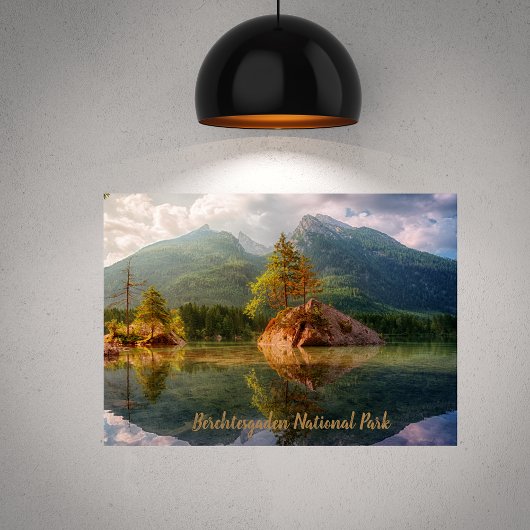 Schilderachtig nationaal park Berchtesgaden Poster