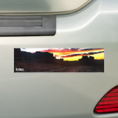Schilderachtig nationaal park bumpersticker (Op auto)