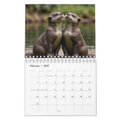 Schilderachtig natuur kalender (Feb 2027)