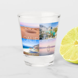 Schilderachtig Natuur Landschappen van Californië Shot Glas