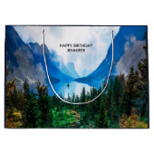 Schilderachtig Natuur voor de berggebieden in Rust Groot Cadeauzakje (Voorkant)