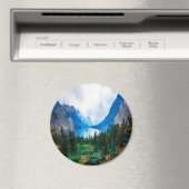 Schilderachtig Natuur voor de berggebieden in Rust Magneet (Insitu (Vaatwasser))