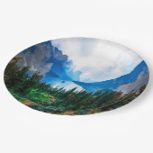 Schilderachtig Natuur voor de berggebieden in Rust Papieren Bordje (Gekanteld)