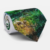 Schilderachtig Natuur voor de berggebieden in Rust Stropdas (Opgerold)