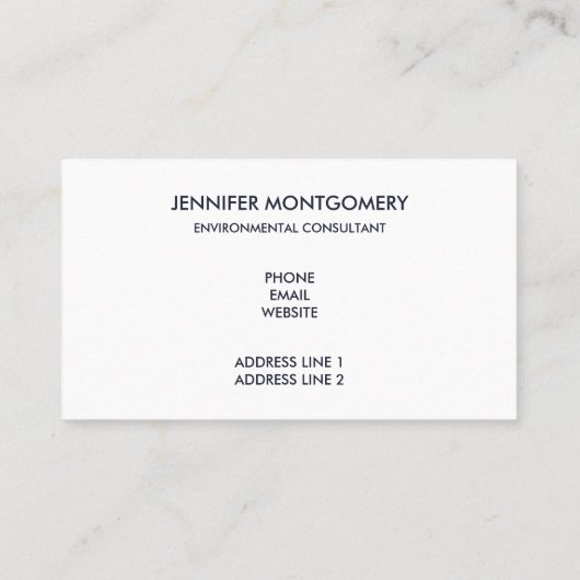 Schilderachtig Natuur voor de berggebieden in Rust Visitekaartje (Achterkant)