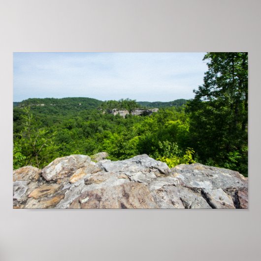 Schilderachtig natuurgebied Arch, Kentucky Poster (Voorkant)
