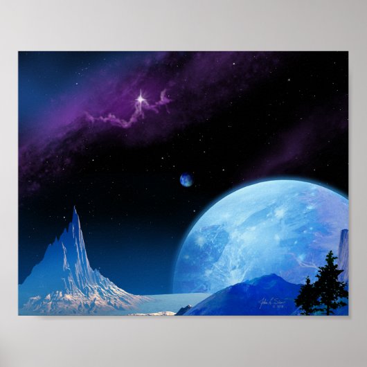 Schilderachtig nevel (10 x 8) poster (Voorkant)