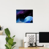 Schilderachtig nevel (20 x 16) poster (Thuiskantoor)