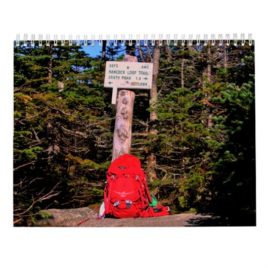 Schilderachtig New England Kalender (Achterkant)