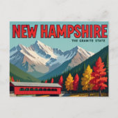 Schilderachtig New Hampshire overdekte brug Briefkaart (Voorkant)