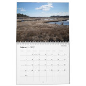 Schilderachtig New Jersey Calendar Kalender (Feb 2027)
