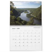 Schilderachtig New Jersey Calendar Kalender (Mar 2027)