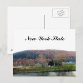 SCHILDERACHTIG NIEUW-briefkaart VAN DE STAAT YORK Briefkaart (Voorkant / Achterkant)