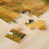 Schilderachtig Nieuw-Zeelands meer Legpuzzel (Zijkant)