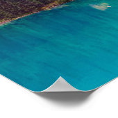 Schilderachtig noordelijk landschap met pijnbomen poster (Hoek)