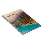 Schilderachtig noordelijk landschap Robuust op maa Notitieboek (Rechterzijde)