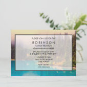 Schilderachtig noordelijk landschap Rustic Reunion Kaart (Staand voorkant)