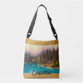 Schilderachtig Noordelijk Landschap Rustiek Custom Crossbody Tas (Voorkant)