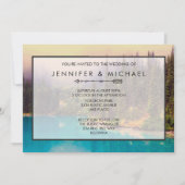 Schilderachtig noordelijk landschap Uitnodiging to (Voorkant)