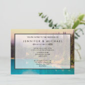 Schilderachtig noordelijk landschap Uitnodiging to (Staand voorkant)