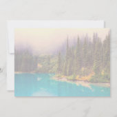 Schilderachtig noordelijk landschap Uitnodiging to (Achterkant)