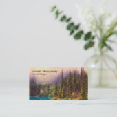 Schilderachtig noordelijk landschap visitekaartje (Staand voorkant)