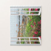 Schilderachtig OGUNQUIT VOOR GARDEN ZEE, MAINE Legpuzzel (Verticaal)