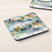 Schilderachtig Onderzetter van het Ontwerp met Chi (Linkerzijde)