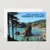 Schilderachtig Oregon Coast Boardman Briefkaart (Voorkant / Achterkant)