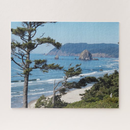 Schilderachtig Oregon Seascape Foto Legpuzzel (Horizontaal)