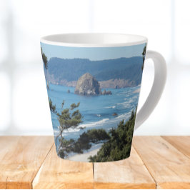 Schilderachtig Oregon Seascape Latte Mok