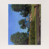 Schilderachtig Oude Boerderij House op het Boerder Legpuzzel (Verticaal)