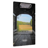 Schilderachtig overdekt brugklembord klembord (Rechts)