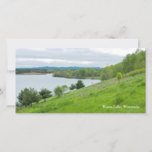 Schilderachtig overlook bij Wazee Lake