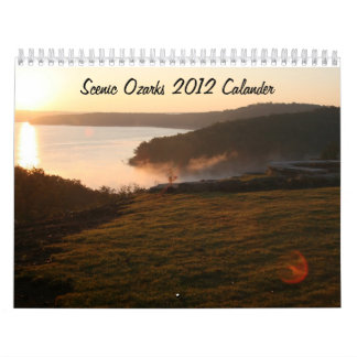 Schilderachtig Ozarks 2012 Calander Kalender