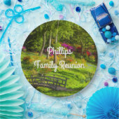 Schilderachtig Park Family Reunion Papieren Bordje (Feest)